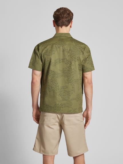 The Hundreds Freizeithemd mit Brusttaschen Oliv 5