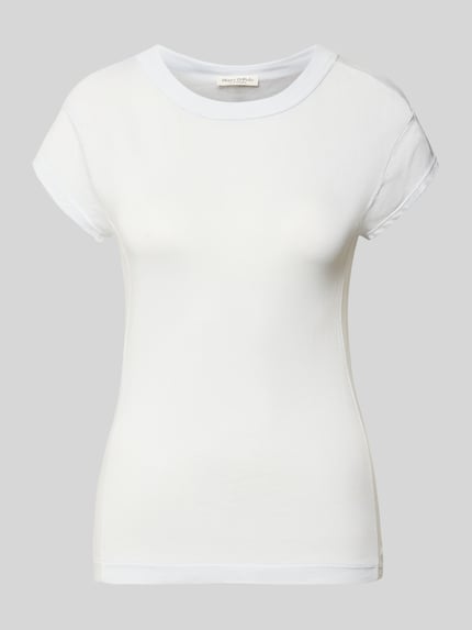 Marc O'Polo Slim Fit T-Shirt aus reiner Baumwolle Hellblau 2