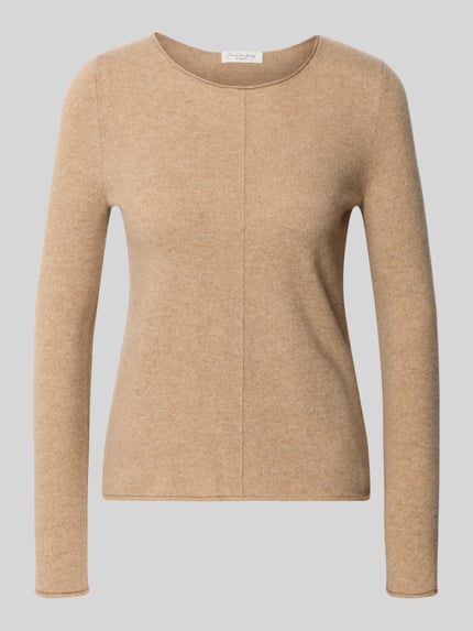 Regular Fit Strickpullover aus reinem Kaschmir Shop The Look MANNEQUINE