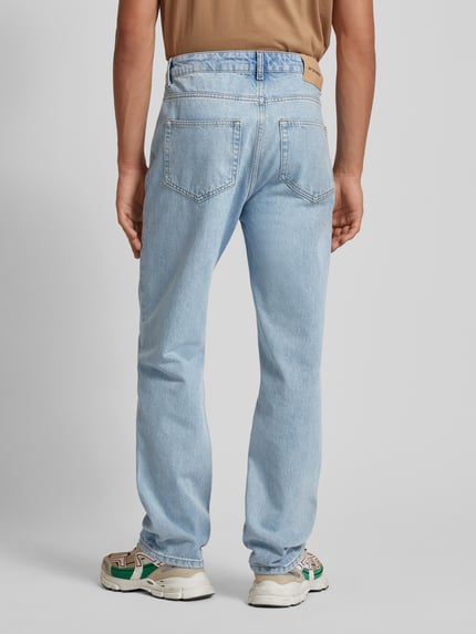 2Y Studios Straight Leg Jeans im 5-Pocket-Design Modell 'GABRIE BASIC' Hellblau 5