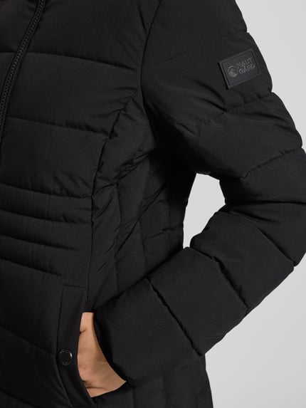 NAUTGÅRD Steppmantel mit Zweiwege-Reißverschluss Black 7