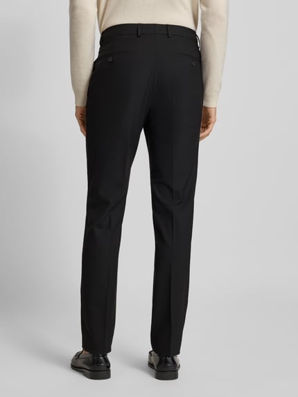 HECHTER PARIS Chino met bandplooien Zwart - 5