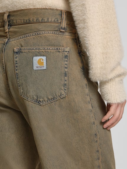 Carhartt Work In Progress Loose Fit Jeans im 5-Pocket-Design Modell 'Landon' Jeansblau 3