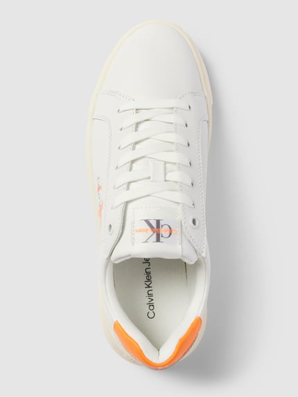 Calvin Klein Jeans Chunky Sneaker mit Label-Detail Weiss 3