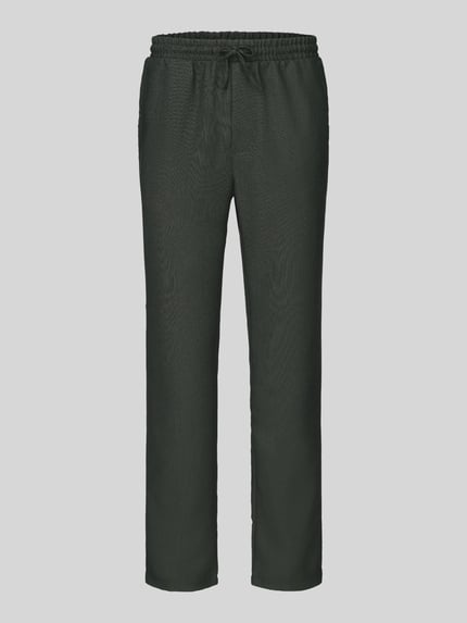 ONLY & SONS Regular Fit Hose mit elastischem Bund Khaki 2