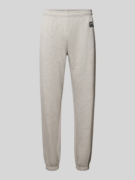 GAP Sweathose mit Logo-Print Hellgrau Melange 1