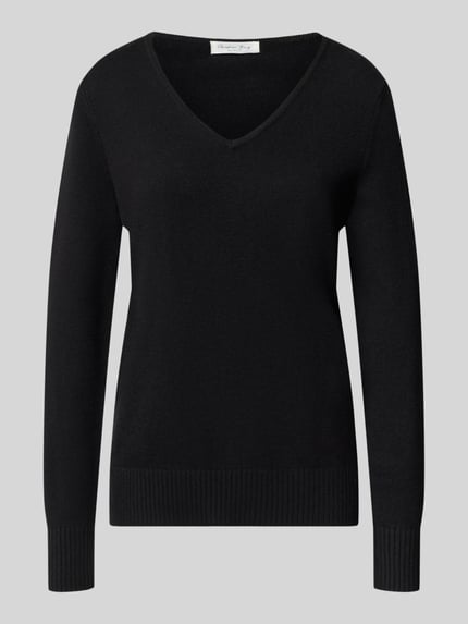 Regular fit sweatshirt van met viscose Shop The Look MANNEQUINE