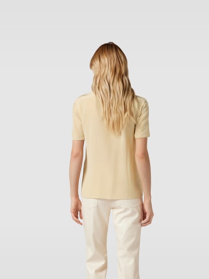 Joseph Blouseshirt van viscosemix Lichtgeel - 5