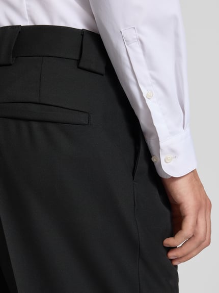 HUGO Stoffhose mit Gesäßtaschen Modell 'Tony' Black 3