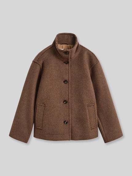 GANT Kurzmantel aus Wolle mit Stehkragen Hazel 2