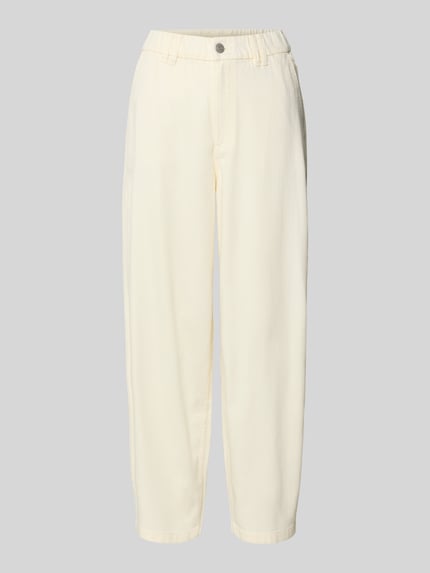 Marc O'Polo DENIM Regular Fit Jeans aus Baumwoll-Mix mit Lyocell-Anteil Modell 'Stini' Offwhite 2