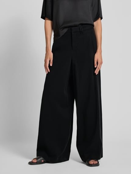 DRYKORN Hose mit weitem Bein und Eingrifftaschen Modell 'BROAD' Black 4