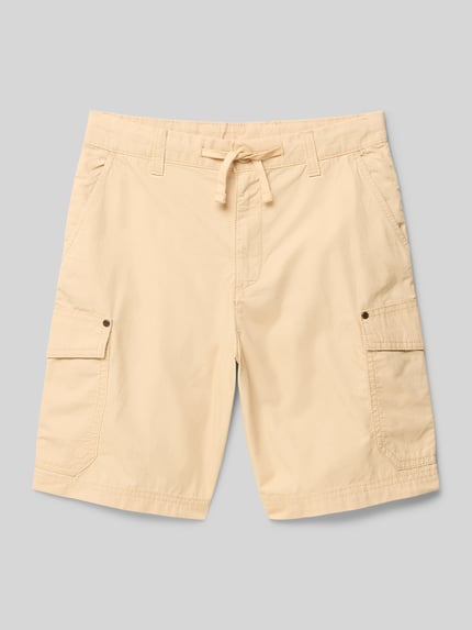 Champion Regular Fit Cargoshorts mit Tunnelzug Sand 1