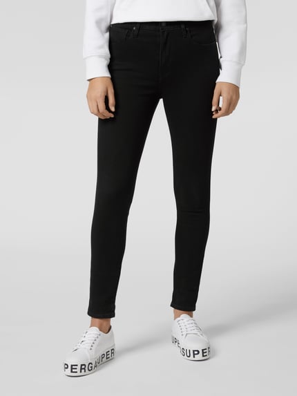 Levi's® Jeansy z wysokim stanem o kroju skinny fit model ‘721™’ Czarny 4