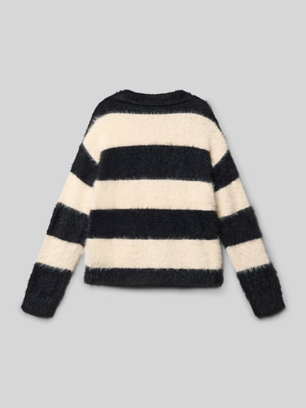 Calvin Klein Jeans Strickpullover mit Rundhalsausschnitt Black 3