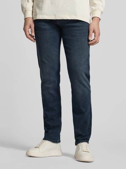 BOSS Orange Straight fit Jeans van Katoenmix Model 'RE.MAINE BO S.AVE' Grafiet - 4