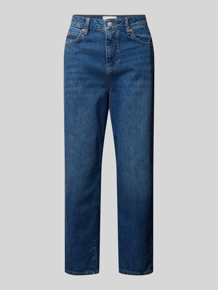 VERO MODA Mom fit jeans van katoenmix, model 'BETSY' Donkerblauw - 2