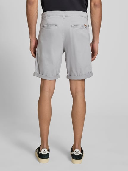 JACK & JONES Regular Fit Shorts mit Eingrifftaschen Modell 'BOWIE' Mittelgrau 5