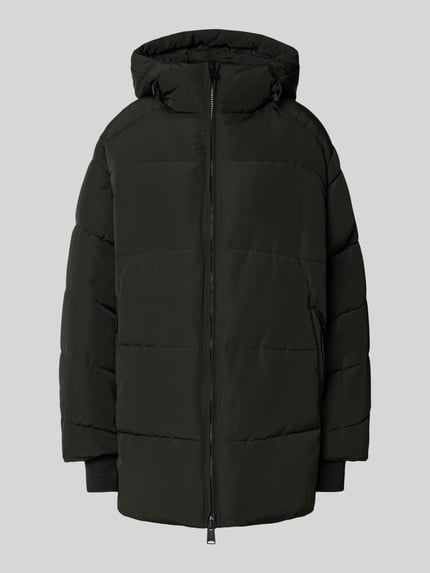WITHBLACK Puffer Jacket met capuchon Donkergroen - 2