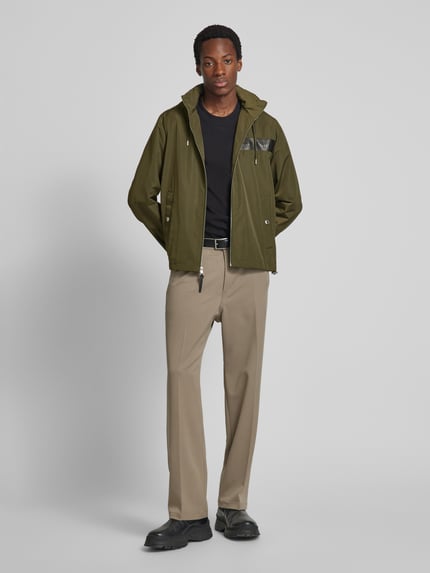 Michael Kors Windbreaker mit Stehkragen Khaki 1