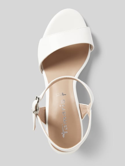 Tamaris Sandalen met brede schachtbrug Wit - 3