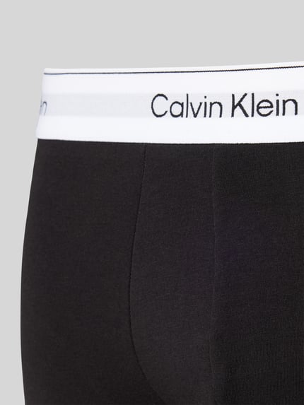Calvin Klein Underwear Boxershort met elastische band in een set van 3 stuks Zwart - 2