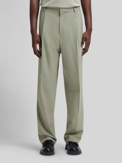 HUGO Straight Fit Hose mit Wollanteil Modell 'TONY262X' Mint 4
