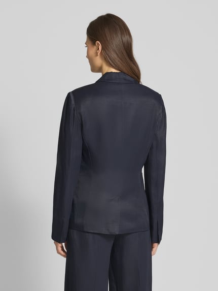 someday. Blazer met reverskraag, model 'Noraja' Marineblauw - 5