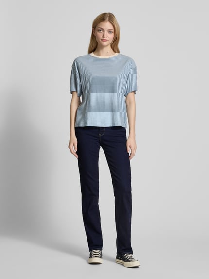 Levi's® 300 Straight fit jeans met steekzakken Donkerblauw - 1