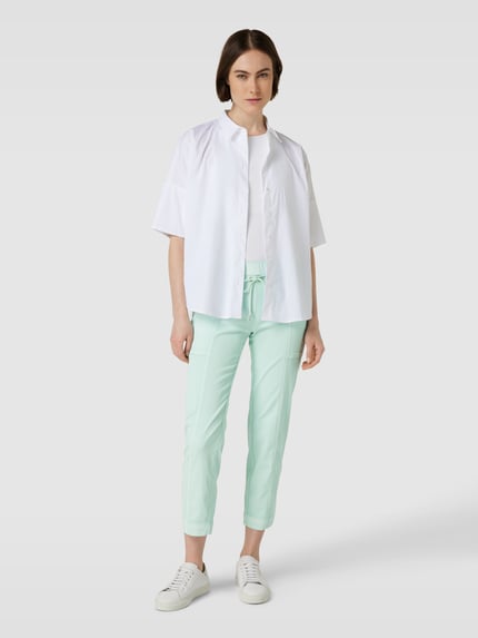 TONI Slim Fit Stoffhose mit Ziernähten Modell 'SUE' Mint 1