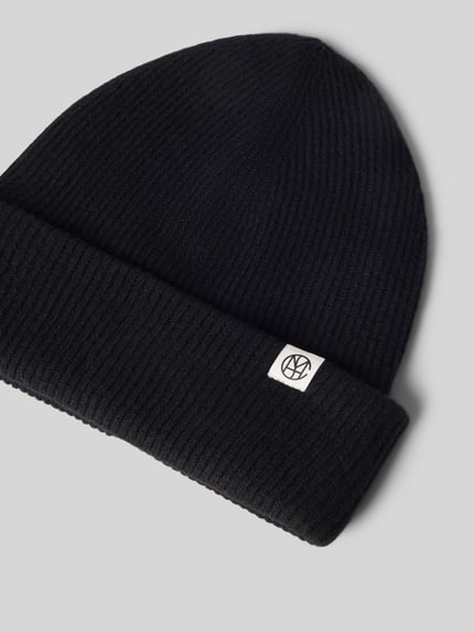 MSCH Copenhagen Mütze aus reiner Wolle Modell 'LOWEE ICON' Black 2