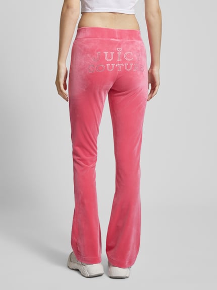 Juicy Couture Sweatpants mit Label-Detail und Ziersteinbesatz Pink 5