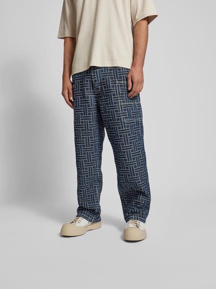 Kenzo Jeansy z 5 kieszeniami Jeansowy niebieski 4