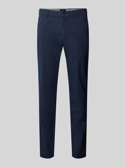 CINQUE Slim fit stoffen broek met achterzakken model 'Brody' Marineblauw - 2