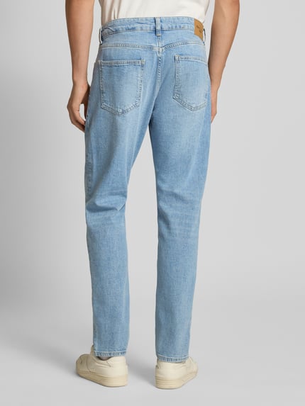 Marc O'Polo DENIM Jeansy o kroju tapered fit z mieszanki bawełny model ‘ARIC’ Jasnoniebieski 5