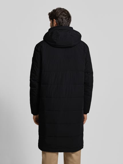 Strellson Regular Fit Steppmantel mit Logo-Patch Modell 'CRASHER' Black 5