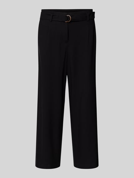 Christian Berg Woman Culotte mit Eingrifftaschen und Gürtel Black 2