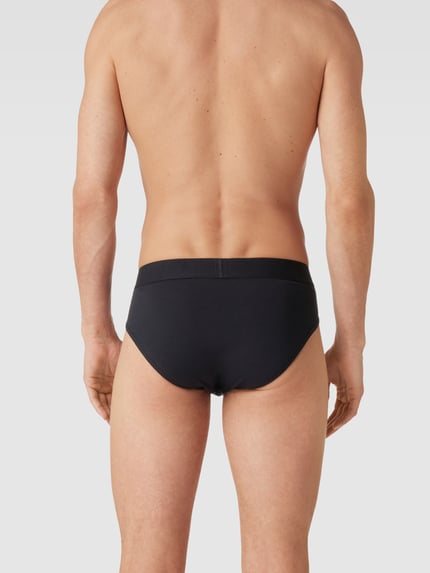 Levi's® Slip mit Label-Detail Modell 'SOLID BASIC' Black 4