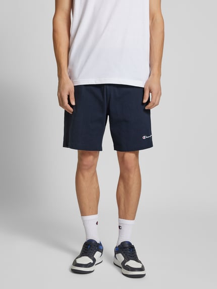 Champion Relaxed Fit Bermudas mit Reißverschlusstaschen Dunkelblau 4