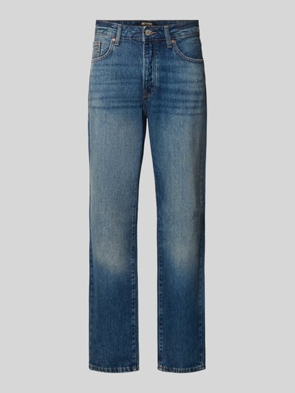 ONLY & SONS Jeansy o kroju relaxed fit z czystej bawełny model 'SEDGE' Jeansowy niebieski 2