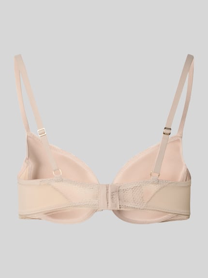 BOSS Beha met voorgevormde cup, model 'DEMI_B.PURE' Beige - 3