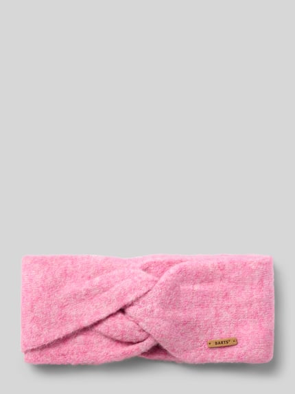 Produktfoto, Stirnband mit Knotendetail Modell 'Witzia' von Barts in Rosa, weiche Textur, Damen Stirnband von Barts