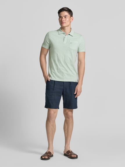 LERROS Regular Fit Poloshirt mit Brusttasche Lind 1
