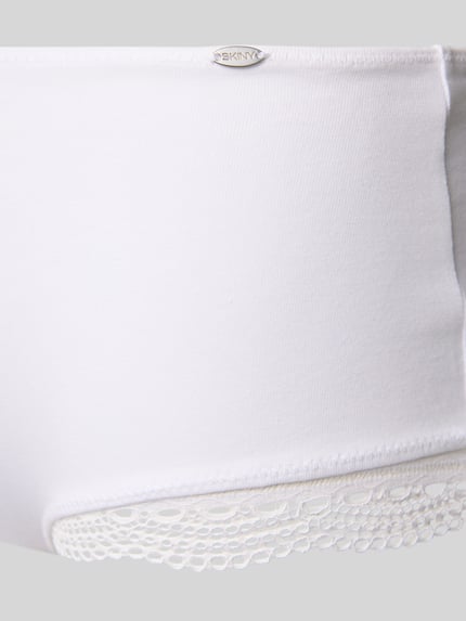 SKINY Broek met gehaakt kant, model 'Classic Cotton' Wit - 2