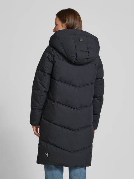 khujo Puffer Jacket mit Kapuze Modell 'Graya' Marine 5