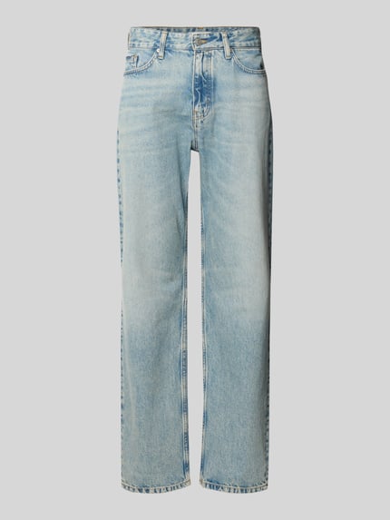 Marc O'Polo DENIM Jeansy o kroju straight fit z czystej bawełny model ‘SVERRE’ Jasnoniebieski 2