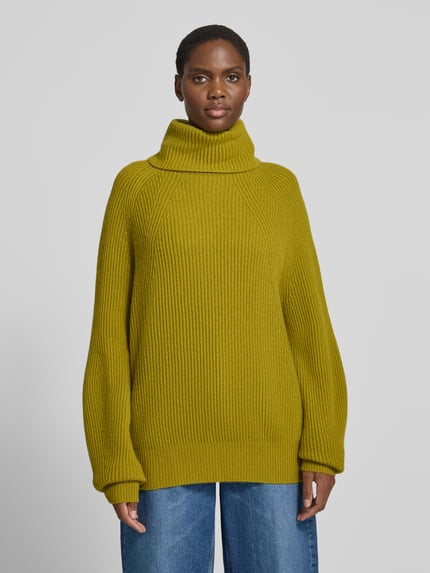 MAX&Co. Pullover aus Wolle Kaschmir mit Rollkragen Gruen 4