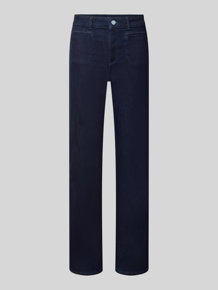Jeansy Bootcut z mieszanka bawełny Shop The Look MANNEQUINE