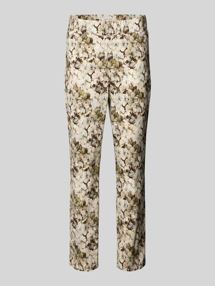 Stehmann Stoffhose aus Viskose-Mix Modell 'Fimi' Offwhite 2
