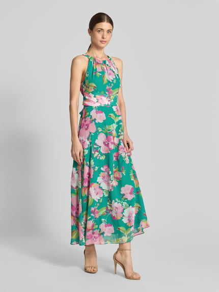 Adrianna Papell Cocktailjurk met plooien Groen - 1